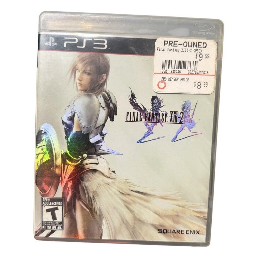 Final Fantasy XIII-2 PS3 PlayStation 3 Square Enix Complete CIB w Manual